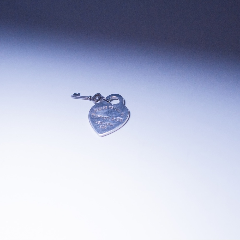Tiffany & Co. Return to Tiffany Heart Tag Pendant with Key